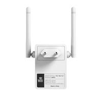 Repetidor EDUP, Amplificador de Señal Wifi de 300mbps, Doble Puerto RJ45, Extensor de Rango Wifi