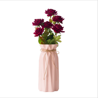Vase à fleurs en céramique moderne JingRui V-5, toucher naturel, pour décoration de mariage et de maison, vente directe d'usine