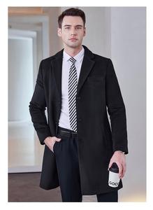 Nouveau style – Manteau d'hiver professionnel élégant à manches longues, chaud et épais, pour le bureau, coupe ajustée et design raffiné - Product Image 6