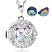 Changda arbre de vie urne crémation bijoux creux mémorial médaillon cendres urne cendres souvenir collier