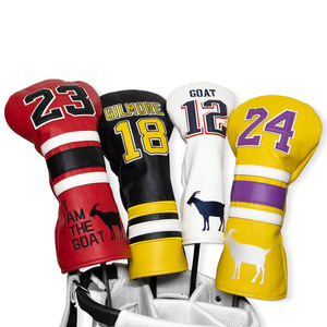 Custom Embroidery Logo Golf Head Cover Applique No.24 <b>Driver</b> Hybrid Fairway Golf Head Cover - Product Image 3