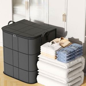 <strong>Storage</strong> Bag Thickened Large Capacity Portable Wear-resistant <strong>Storage</strong> Bag Clothing Quilt Quilt Bag Wardrobe <strong>Folding</strong> <strong>Storage</strong> <strong>Box</strong> - Product Image 1