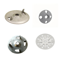 OEM Rondelle à griffes en acier galvanisé de 1-1/4 po avec 4 griffes pour l'installation de panneaux de support étanches et de murs de douche
