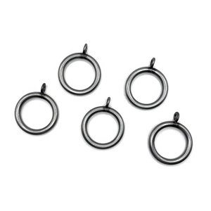 All'ingrosso anello di tenda resistente con occhiello in metallo 38MM anello appendiabiti per tenda per asta di tenda - Product Image 2