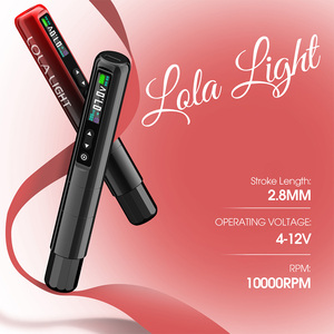 Máquina de Tatuaje Inalámbrica EZ <span class=keywords><strong>Lola</strong></span> Light PMU con Batería Adicional de 800mAh, Motor sin Núcleo, <span class=keywords><strong>Pluma</strong></span> de Maquillaje Permanente para Delineador de Ojos y SMP - Product Image 5