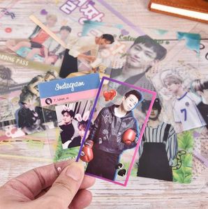 Abanico de Mano Transparente de PVC con Diseño del Concierto Map of the Soul 7 de Bangtan Boys, Venta al Por Mayor - Product Image 2