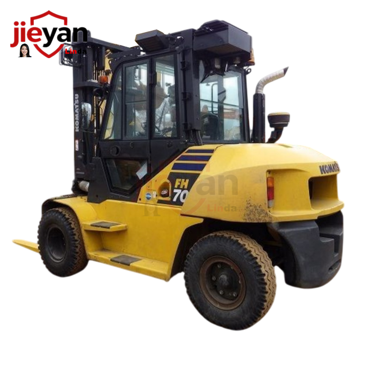 Factory Price Komatsu 7 Ton Diesel Forklift Used Powerful Reliable 