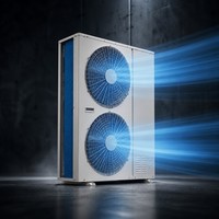 Unité de condensation compacte haute efficacité de type boîte pour congélateurs et systèmes de réfrigération