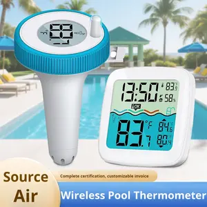 흰색 수영장 온도계 특수 측정 온도 플로팅 전자식 실내 수영장 어항 무선 - Product Image 5
