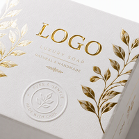 Boîte à savon personnalisée pour cadeaux de mariage, petite boîte en papier pour savon, emballage pour cadeaux de fête