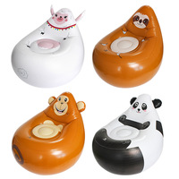 Fauteuil gonflable portable pour enfants, motif dessin animé mignon, idéal pour le camping et la maison, canapé gonflable en PVC de haute qualité pour intérieur et extérieur, vente en gros