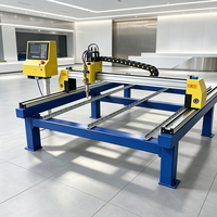 Table de découpe plasma CNC amovible à faible coût de transport pour la fabrication de tôles métalliques
