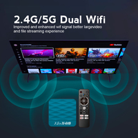 El decodificador más popular 2025 XS97 H618 con Android 12 1080p Full HD 6k dual wifl al mejor precio 4GB 32GB Rom