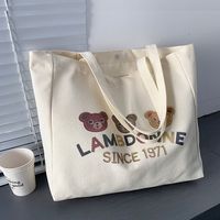 Sac en toile pour femmes2025 nouveau sac d'école étudiant de grande capacité Ins sac en tissu à épaule unique artistique