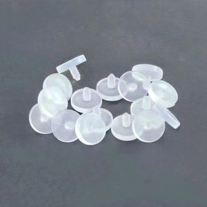 Piercings de acrílico para cartílago, Piercings para el oído, Accesorios de piercing con rosca externa, Piercings transparentes invisibles para labio - Product Image 4