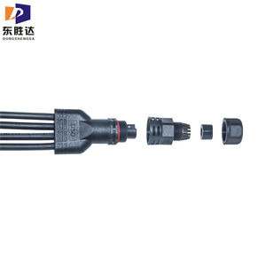 DSD tasarım Y Splitter vida elektrik konnektörleri 1 ila <span class=keywords><strong>2</strong></span> <span class=keywords><strong>3</strong></span> 4 5 6 yollu IP67 montaj kalıplama güç uzatma teller ve kablolar - Product Image 4