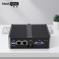 Computadora Industrial NANO MeetNeng, Intel Celeron Quad Core, 8GB DDR4, 128GB SSD, Windows 10, 6 Puertos USB, Uso Comercial
