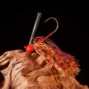 Saia de borracha 12g/5cm Rodada Chumbo Cabeça De Futebol Gabarito Moldes Saias Cabeças Isca De Pesca Buzzbait - Product Image 4