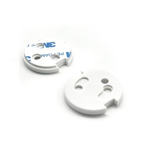 Probebi ABS Cubierta de enchufe de seguridad Tope de puerta Cubierta de enchufe <span class=keywords><strong>para</strong></span> uso doméstico Protección segura <span class=keywords><strong>para</strong></span> niños <span class=keywords><strong>para</strong></span> bebés y puertas - Product Image 2