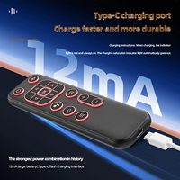 Télécommande vocale d'apprentissage MX3 Upgrade T6, 2.4G sans fil, souris aérienne universelle, Android TV Box, PC, projecteur, QWERTY, rechargeable