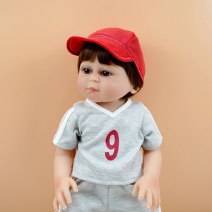 ตุ๊กตาซิลิโคนสำหรับเด็กขนาด18นิ้ว,ตุ๊กตาเด็กซิลิโคนเหมือนจริงตุ๊กตา Reborn Silicon สำหรับเด็กเล่นเชื่อกัน - Product Image 2