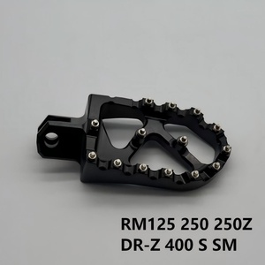 Repose-pieds de moto universels en alliage d'aluminium CNC sur mesure, larges et allongés, de haute qualité pour la rénovation/amélioration et les modèles multiples - Product Image 5