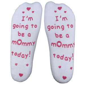 <span class=keywords><strong>Chaussettes</strong></span> de travail antidérapantes tricotées inspirantes pour un usage quotidien <span class=keywords><strong>Chaussettes</strong></span> de <span class=keywords><strong>naissance</strong></span> antidérapantes pour la maternité Grossesse Séjour à l'hôpital - Product Image 3