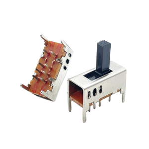 שורה כפולה <span class=keywords><strong>8</strong></span> פינים אנכיים דרך-חור שקופיות (עם סוגר קבוע) dc12v 50ma 10000 מחזור החיים עבור אלקטרוני - Product Image 3