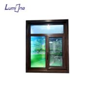 Ventanas de PVC Abatibles con Doble Acristalamiento, Aislamiento Térmico y Resistencia al Viento, Material UPVC, Personalizadas
