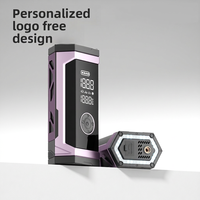 [Customized] ABS Material Car Emergency Jump Starter Air Pump and Battery Booster All-in-One Onboard Electric Tire Inflator