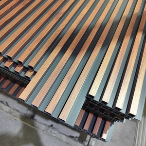 Proveedor de confianza Interiral Ignífugo WPC Panel de pared de revestimiento de tablones Interior de WPC para hoteles Restaurantes - Product Image 2