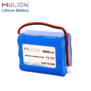 แบตเตอรี่แพ็คเกรดอุตสาหกรรม 11.1V 5000mAh 3S2P 18650 พร้อม PCM รับประกัน 12 เดือน สำหรับผู้ผลิตอุปกรณ์ - Product Image 2