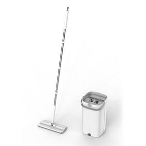 Sobam Balai plat avec chiffon en microfibre et fonction de séparation des taches pour usage domestique 1,8 kg Xiaomi Blanc Gris - Product Image 1