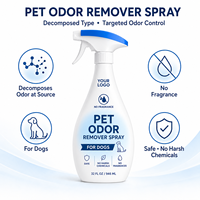 Spray Éliminateur d'Odeurs pour Animaux – Enzymatique, Éliminateur d'Urine de Chien, Chat et Oiseau, Qualité Industrielle, Sans Parfum, pour Tapis et Canapé