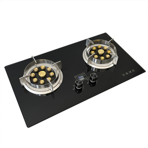 Table <strong>Top</strong> Smart Cooktops Touch Screen Cooking Stove Fierce Fire <strong>Wok</strong> 2 burner Digital Gas Cooker - Product Image 6