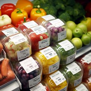 Etiquetas Adhesivas Térmicas de Plástico de 4x6 Pulgadas, Etiquetas Autoadhesivas Permanentes para Uso en Supermercados y Tiendas de Comestibles, Resistentes al Agua y a los Arañazos - Product Image 4