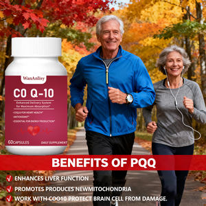 Produk Kesehatan Kapsul Ausreson <span class=keywords><strong>Q10</strong></span> Koenzim Coq10 Omega-3 Shilajit Pqq Suplemen Bit Merah Kapsul Coq10 - Product Image 3