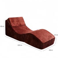 Nuevo Sofá Cama Modular Seccional Comprimido al Vacío, Sofá Perezoso de Tela Moderno Vintage para Hoteles, Villas y Salas de Estar, Plegable Sencillo