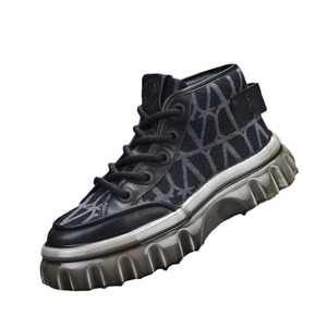 Zapatos casuales para hombre, novedades de primavera, zapatillas deportivas transpirables y versátiles, zapatos blancos casuales de suela gruesa a la moda. - Product Image 6