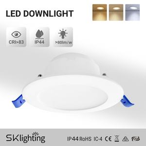 Luz descendente ultra delgada australiana 8W SAA certificado 3cct luz descendente ajustable luces empotradas led regulables foco de aluminio - Product Image 1