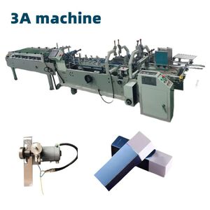CQT580-UV Automatic High Speed <b>Folder</b> Gluing Machine Cardboard <b>Box</b> Machine <b>Folder</b> Gluer Machine for Making Cardboard Boxes - Product Image 1