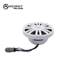 Altavoz Marino Accuracy Pro Audio RA-MS65W de 6.5" con Sonido Estéreo, Potencia Pico de 50W, Resistente al Agua IPX-6 para Barco