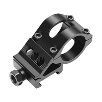 Support de lampe torche Uniquefire de haute qualité, à dégagement rapide, en métal, à 45 degrés, 1 pouce, pour lunettes et accessoires