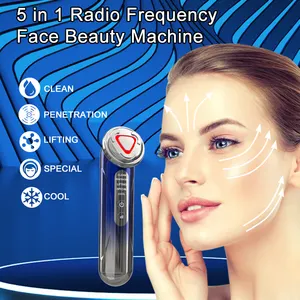 Deep Cleaning Anti-Wrinkle Facial Hot And Cold Face Beauty Heat Face Massager Equipment Vibration Skin Care Beauty Device