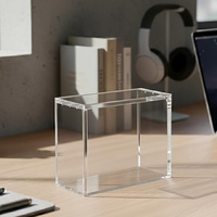 Étui de présentation en acrylique haute transparence personnalisé pour cartes à collectionner Pokémon TCG, boîte d'entraînement Elite pour le rangement à domicile et au bureau
