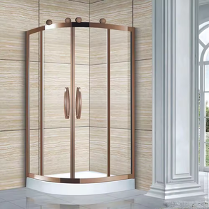 Offre spéciale Cabine <span class=keywords><strong>de</strong></span> <span class=keywords><strong>douche</strong></span> en verre trempé complète Blaack Charnière Salle <span class=keywords><strong>de</strong></span> bain Salles <span class=keywords><strong>de</strong></span> <span class=keywords><strong>douche</strong></span> Cabine carrée Intégrée avec la base - Product Image 3