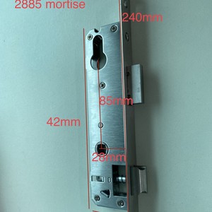 ตัวล็อคแบบฝัง Qleung 2885 ขนาด 240 มม. สำหรับประตู พร้อมระบบสแกนลายนิ้วมือ รหัสผ่าน ใช้ได้กับประตูทั่วไป แบบเปิด-ปิดเร็วสองทาง - Product Image 1