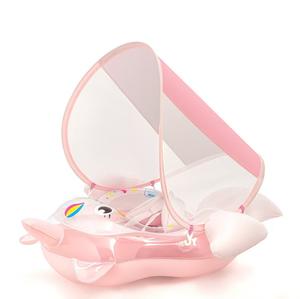 <span class=keywords><strong>Flotador</strong></span> <span class=keywords><strong>para</strong></span> Piscina Infantil <span class=keywords><strong>con</strong></span> <span class=keywords><strong>Sombrilla</strong></span> Extraíble, Anillo de Natación de PVC Resistente y Asiento Ajustable - Product Image 6