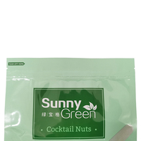 Emballage personnalisé de noix de fruits à collation à trois côtés scellés pour le stockage des bonbons-Sacs en plastique auto-scellants en feuille d'aluminium debout
