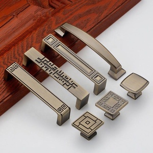 Maniglia e manopole ldsclassic antico rame antico pomelli porta maniglia classica armadio manopola del guardaroba tirare <span class=keywords><strong>maniglie</strong></span> - Product Image 3